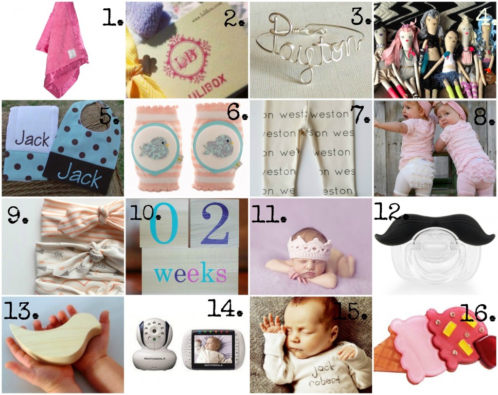 Baby gift guide