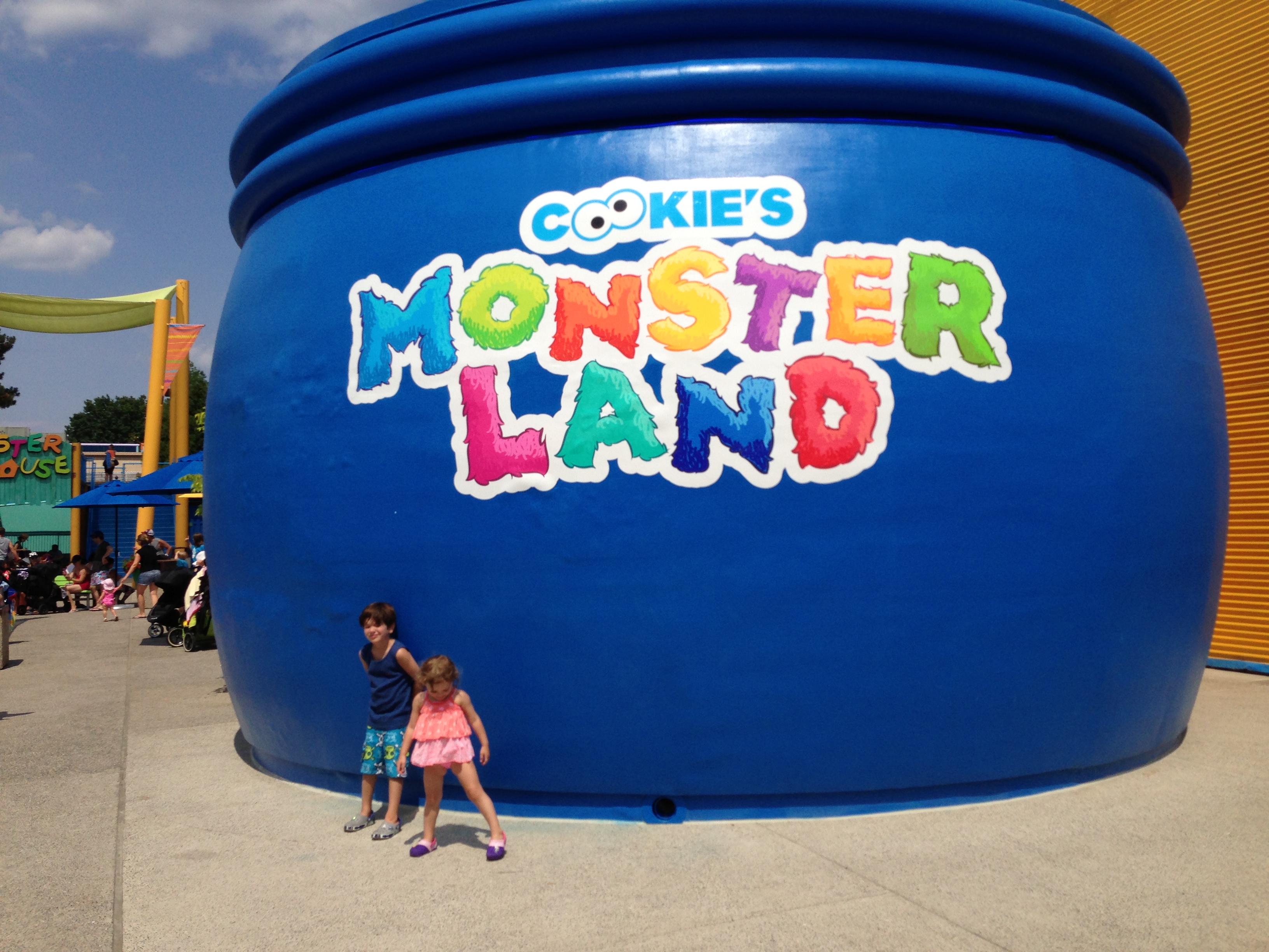 Visiting Sesame Place Stroller in the City